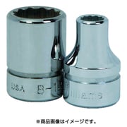JHWBM-1212 [3/8ドライブ ショートソケット 12角 12mm]