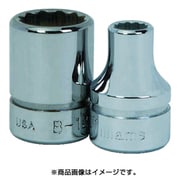 JHWBM-1217 [3/8ドライブ ショートソケット 12角 17mm]