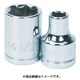 JHWBM-615 [3/8ドライブ ショートソケット 6角 15mm]