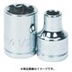 JHWBM-621 [3/8ドライブ ショートソケット 6角 21mm]