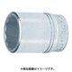JHWHM-1222 [3/4ドライブ ショートソケット 12角 22mm]