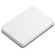 500GB USB3.0対応 ポータブル ハードディスク ホワイト HD-PNF500U3-WD