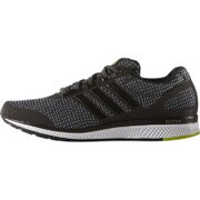 AF4110-250 [ランニングシューズ Mana bounce Knit（マナ バウンス ニット） メンズ 25.0cm ビスタグレーS15/コアブラック/セミソーラースライム]