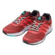 AF4113-275 [ランニングシューズ MANA BOUNCE KNIT（マナ バウンス ニット） メンズ 27.5cm ビビッドレッドS13/ビビッドレッドS13/ショックグリーン S16]