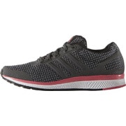 AF4114-235 [ランニングシューズ Mana bounce Knit W（マナ バウンス ニット） レディース 23.5cm コアブラック/ビスタグレーS15/スーパーブラッシュS16]