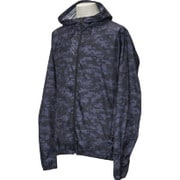 BCL78-AH9935-J/L [叶衣グラフィックウィンドパーカー メンズ Lサイズ ダークグレー]
