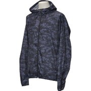 BCL78-AH9935-J/M [叶衣グラフィックウィンドパーカー メンズ Mサイズ ダークグレー]