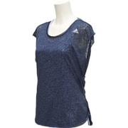 BCL90-AH9965-J/S [蘭 半袖レイヤーTシャツ W レディース Sサイズ ミネラルブルーS16/プリズムブルー F13]