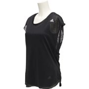 BCL90-AH9966-J/OT [蘭 半袖レイヤーTシャツ W レディース OTサイズ ブラック/ブラック]