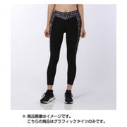 BCL93-AH9975-J/S [蘭グラフィックタイツ W レディース Sサイズ ブラック]