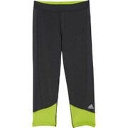 ACO57-AJ2261-J/M [ワークアウト テックフィット コンプレッション カプリタイツ W レディース Mサイズ DGH ソリッドグレー/セミソーラースライム/マットシルバー]
