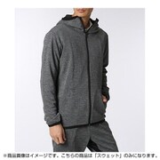 BIM19-AP3767-J/XO [アクティブスウェットフルジップアップフーディー メンズ XOサイズ ダークグレイヘザー]