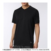 BIM32-AP3843-J/L [クライマ ハイブリッドVネックTシャツ メンズ Lサイズ ブラック]
