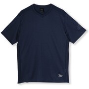 BIM32-AP3845-J/M [クライマ ハイブリッドVネックTシャツ メンズ Mサイズ カレッジネイビー]