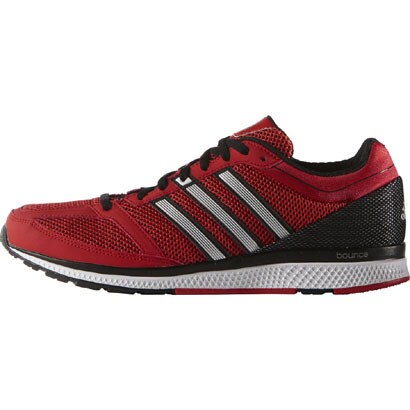 AQ5446-275 [ランニングシューズ Mana bounce SPD（マナ バウンス スピード） メンズ 27.5cm ビビッドレッドS13/アイロンメット/コアブラック]