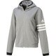 BPZ39-S94617-J/OT [adidas24/7 杢フード付ジャージパーカー レディース OTサイズ ミディアムグレイヘザー]