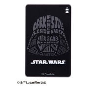 RT-SWICSA/DV [ICカードステッカー STAR WARS(スター・ウォーズ) フォント・ダースベイダー]