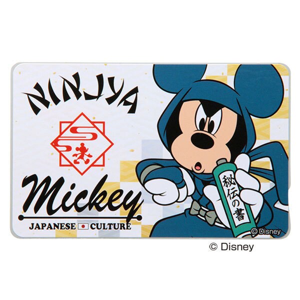 RT-DICSD/MK [ICカードステッカー ディズニー 和・ミッキー]