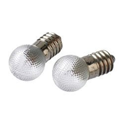 オッフル豆球 6V2.4W 2個組 Y-4673
