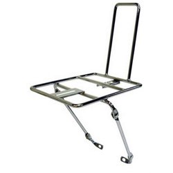 オッフルフロントキャリアMTBクロスバイク対応ハイバック 黒 Y-5604