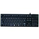 Kailh青軸 メカニカルキーボード 109フルキー 日本語配列 テンキー付 USB・PS/2対応 ブラック OWL-KB109BLJP-BK