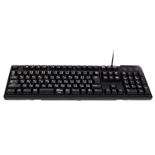 Cherry赤軸 メカニカルキーボード 109フルキー 日本語配列 テンキー付 USB・PS/2対応 ブラック OWL-KB109CRE-BK