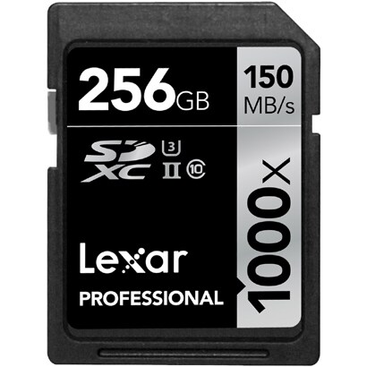 プロフェッショナル 1000倍速シリーズ SDXCカード UHS-II CLASS10/UHS-CLASS3 256GB LSD256CRBJPR1000