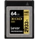プロフェッショナル 2933倍速シリーズ XQD2.0カード 64GB LXQD64GCRBJP2933