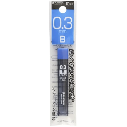 シャープペン替芯 0.3mm B シン3-100♯5B