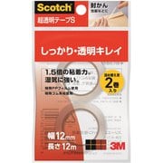 超透明テープS 小巻 巻芯径25mm 詰替え用 12mm×12m 2巻入り CC1212-R2PN