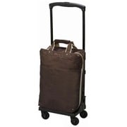ソフトキャリーケース 旅行日数目安:2~3泊 約20L D-163 プレーネ座面付 バッグ付 M ブラウン