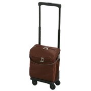 ソフトキャリーケース 約12L 100席未満機内持ち込み可 D-116 ジップIII バッグ付 M18 ブラウン