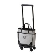 ソフトキャリーケース 約17L 100席未満機内持ち込み可 D-145 モノグラーモC バッグ付 M18 グレー×ブラック
