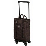 ソフトキャリーケース 約23L 100席以上機内持ち込み可 D-157 ティノ サコ バッグ付 L21 ブラウン
