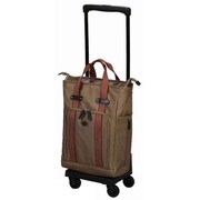 ソフトキャリーケース 約22L 100席以上機内持ち込み可 D-169 ドゥマーノ バッグ付 L21 ブラウン