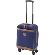 ソフトキャリーケース 旅行日数目安:2~3泊 約24L 100席以上機内持ち込み可 D-224 モノグラーモT バッグ付 L ネイビー