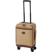 ソフトキャリーケース 旅行日数目安:2~3泊 約24L 100席以上機内持ち込み可 D-224 モノグラーモT バッグ付 L ベージュ
