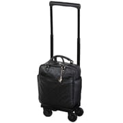 ソフトキャリーケース 約12L 100席未満機内持ち込み可 D-245 イリ レーダ バッグ付 M18 ブラック