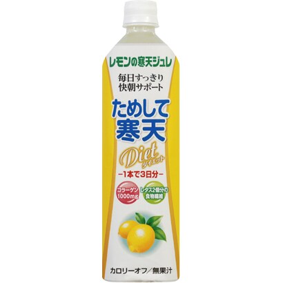 ためして寒天レモン風味 レモンの寒天ジュレ [PET 900ml×12本入]