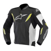 レーシングジャケット 50 BLACK/WHITE/YELLOW FLUO GP-R レザージャケット 1515