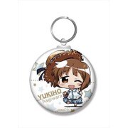 缶キーホルダー ミニッチュ アイドルマスター 萩原雪歩