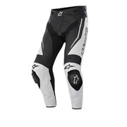 レーシングパンツ 50 ブラック/ホワイト TRACK LEATHER PANTS 9015