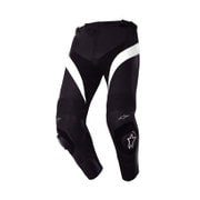 レザーパンツ 60 ブラック/ホワイト MISSILE LEATHER PANTS