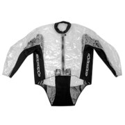 2ピースオーバースーツ XL クリアブラック RACING RAIN 2PIECE OVERSUIT