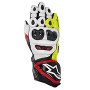 レーシンググローブ 3XL BLACK/RED/YELLOW FLUO GP TECH レザーグローブ