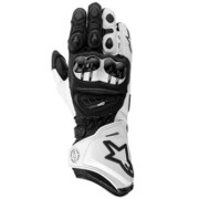 レーシンググローブ XL ブラック/ホワイト GP PRO レザーグローブ