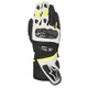レーシンググローブ 2XL BLACK/WHITE/YELLOW FLUO SP-1 レザー グローブ 8115