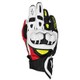 スポーツグローブ M BLACK/RED/YELLOW FLUO GPX レザーグローブ
