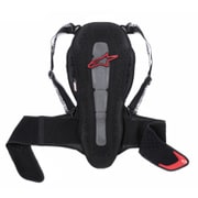 バックプロテクター Sサイズ BLACK/RED NUCLEON KR-2