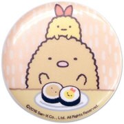 ポリカバッチ すみっコぐらし てづくり系 とんかつ [キャラクターグッズ]